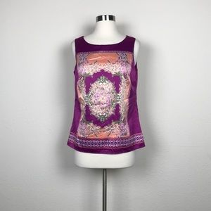 212 Collection Pink - Violet Sleeveless Top Size S